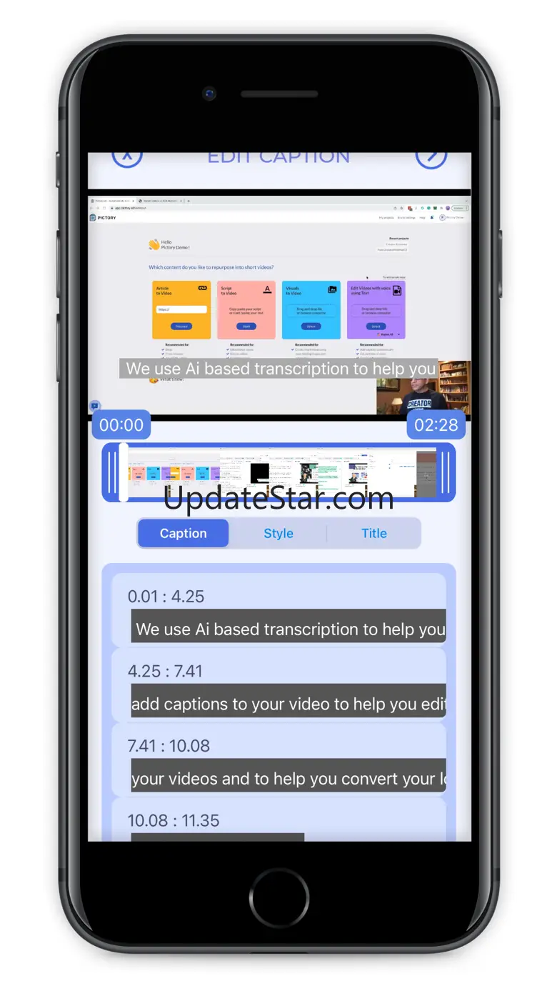 Captions for Video 1.0.11