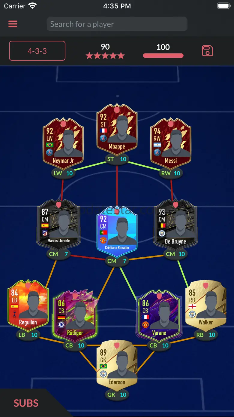 FUT Mind 24 - Players database 0.0.12