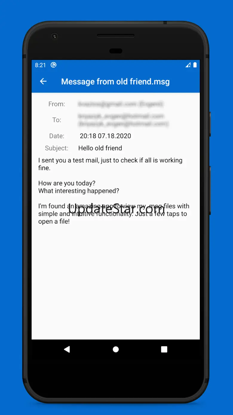 MSG EML File Viewer & Reader 2.3.1