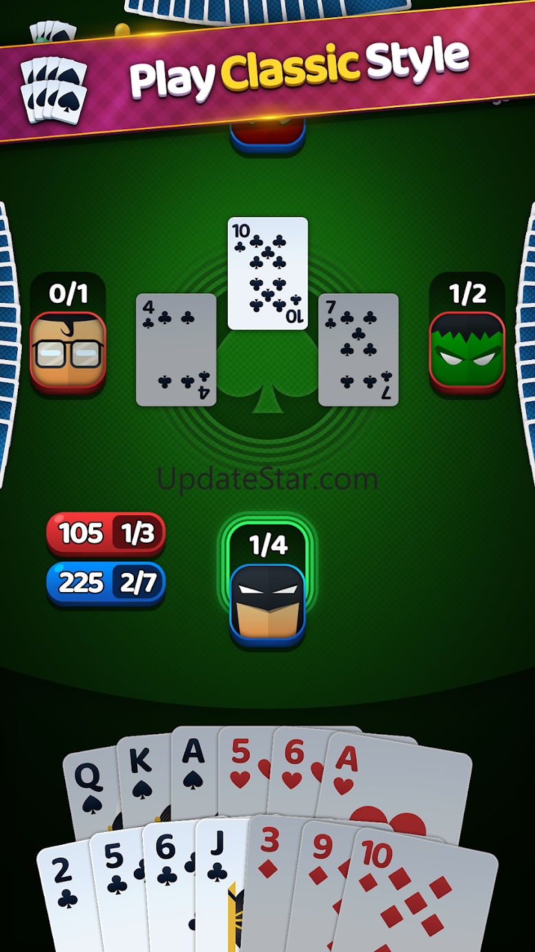 Spades Classic - Card Game 1081