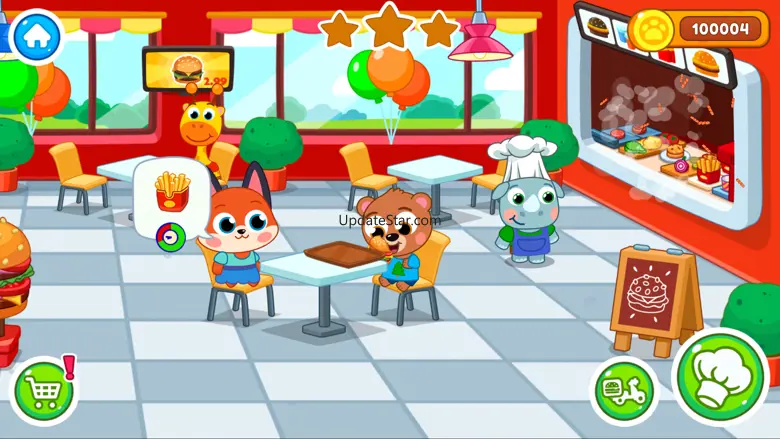 Burger cafe for kids 1.7