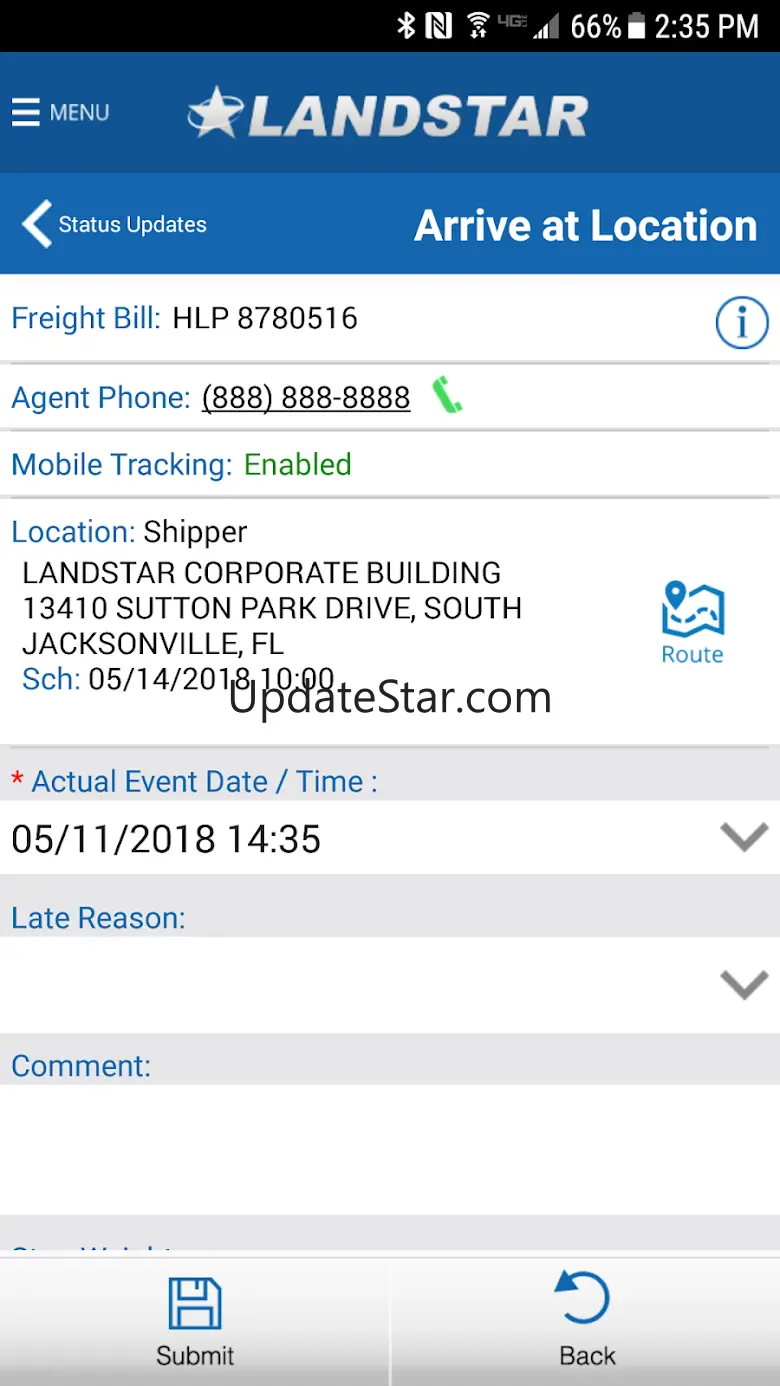 Landstar Connect® 3.2.4