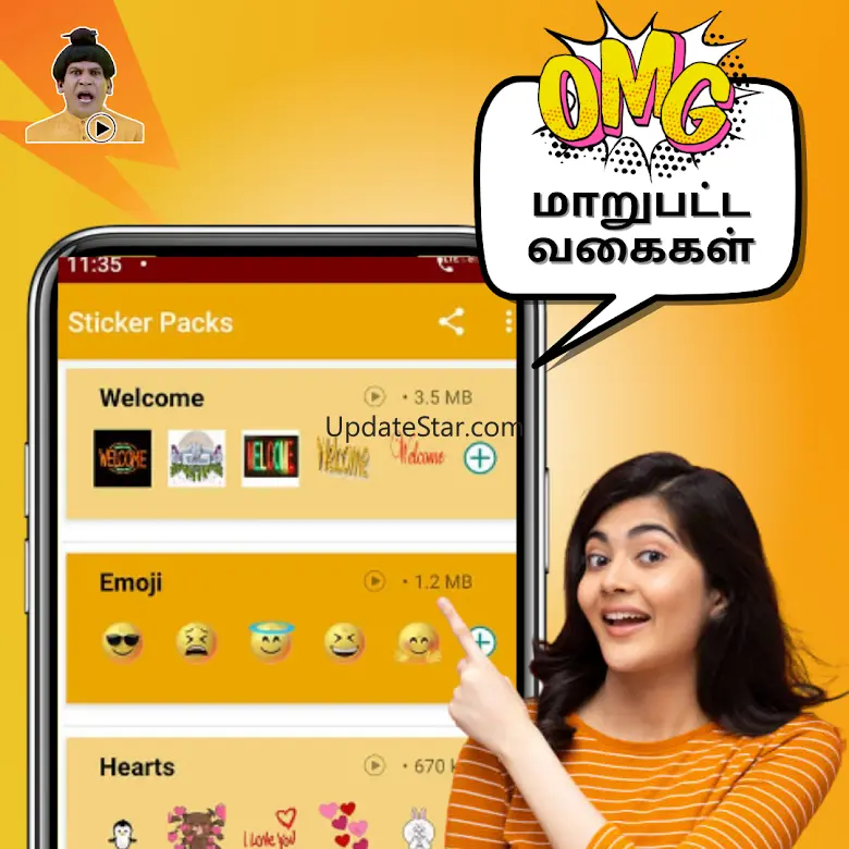 Animated Tamil  WAStickers 30