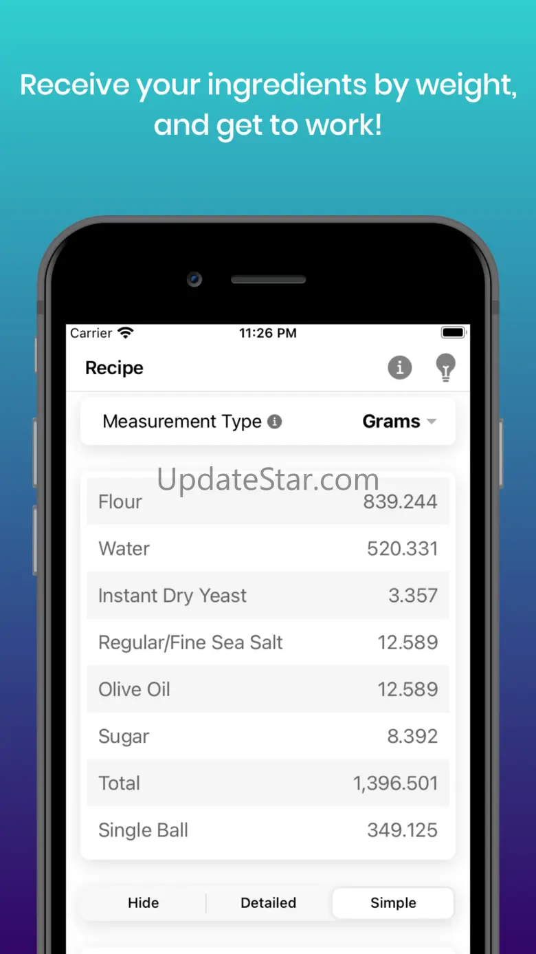 Pizza Dough Calculator Basic 2.0.10