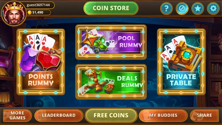 Rummy Multiplayer - 13 Cards 1.6