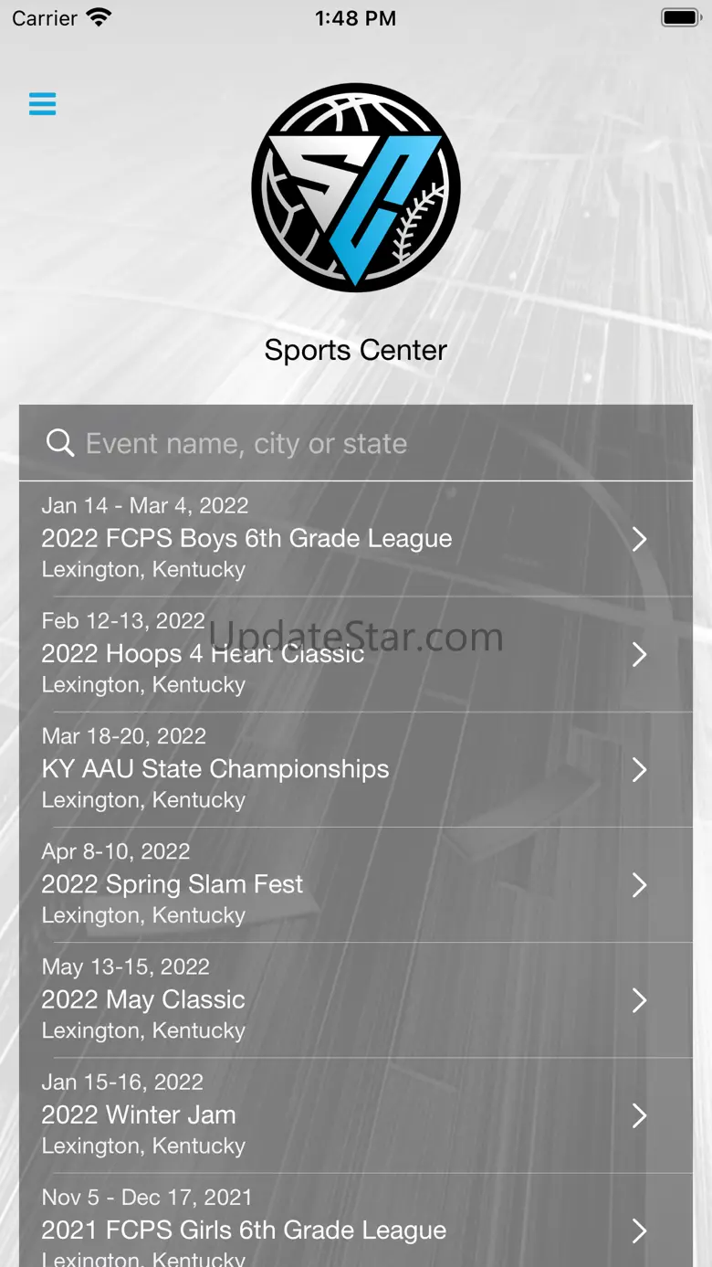 Sports Center Lexington 5.10.2
