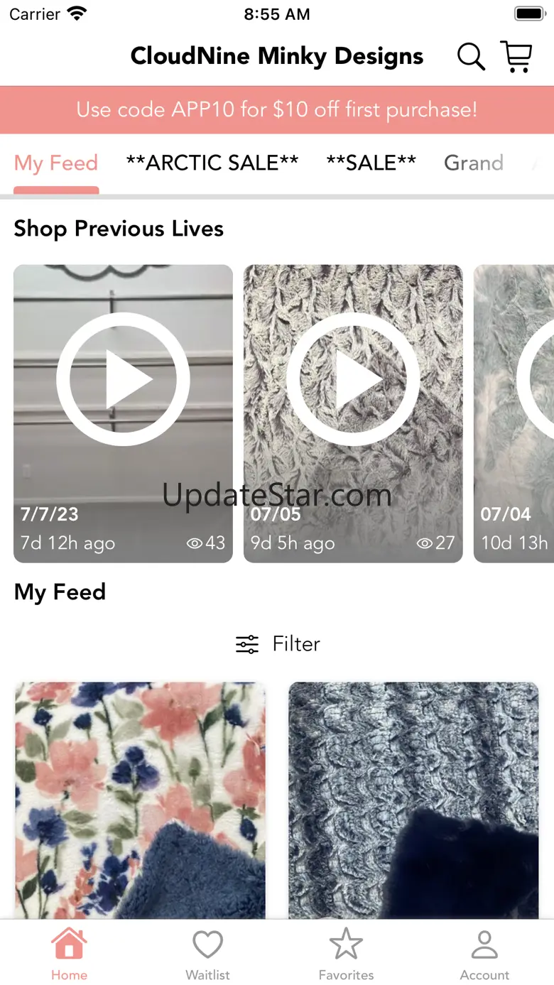 CloudNine Minky Designs 3.8.20