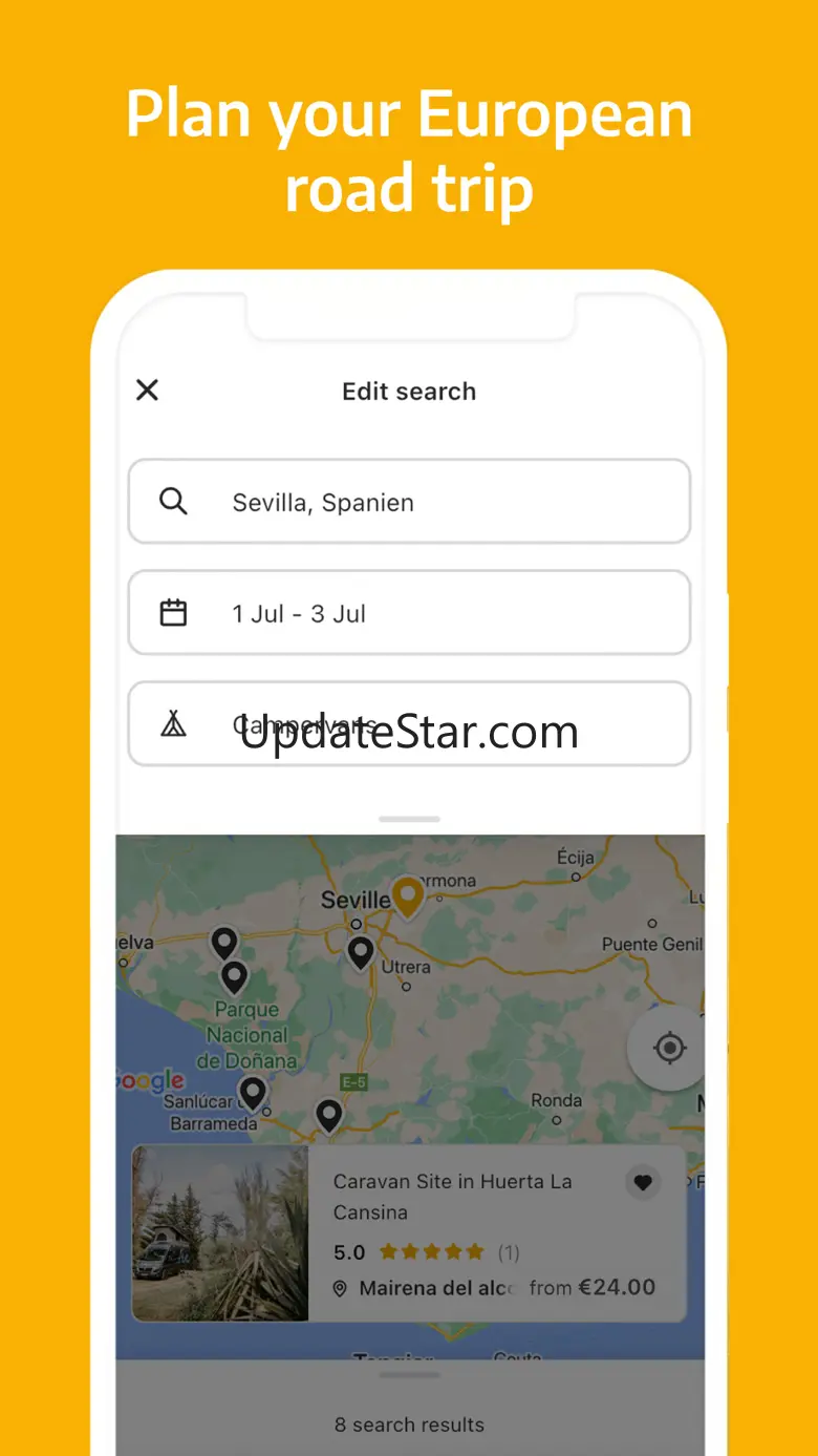 roadsurfer spots Campsites 1.12.1