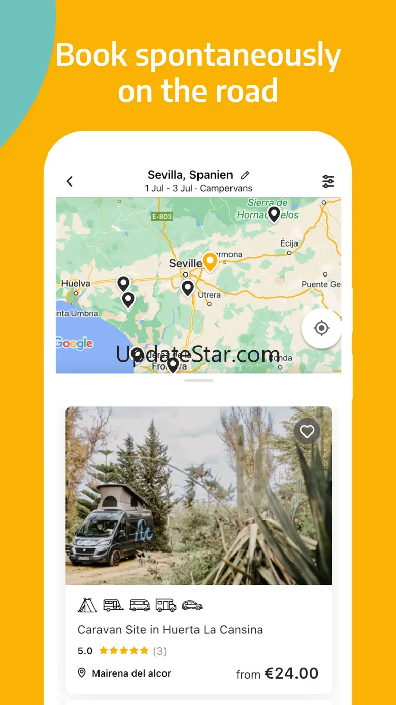 roadsurfer spots Campsites 1.12.1