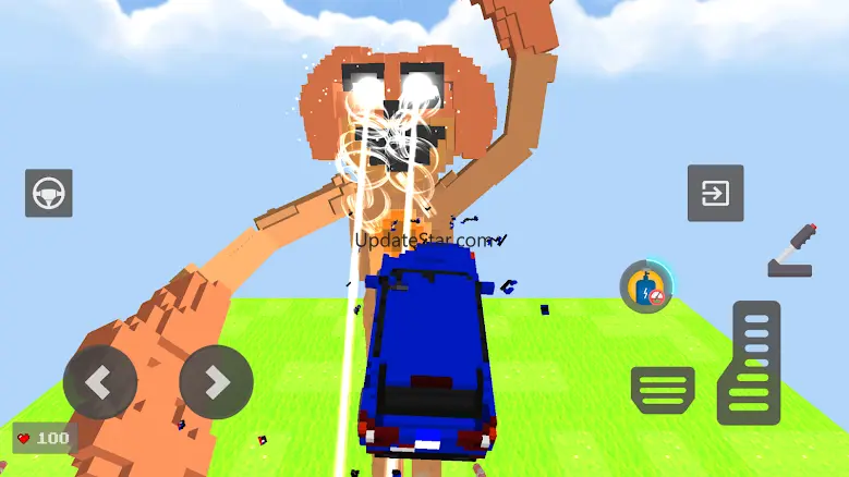 Nextbots in Playground: Pixel 0.25.4