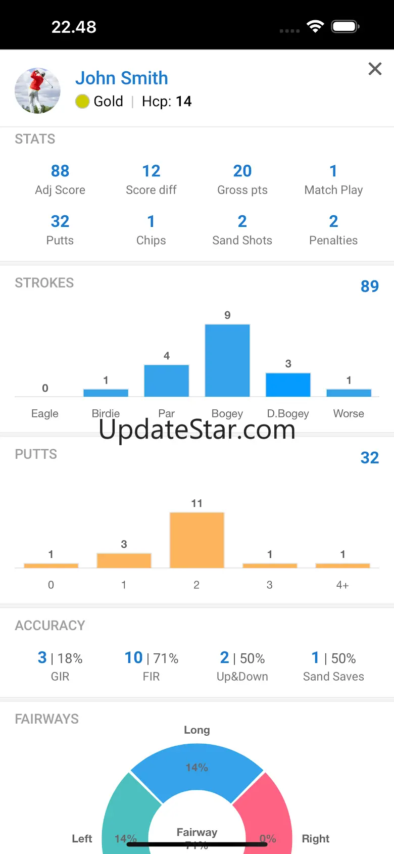 mScorecard - Golf Scorecard 9.0.16