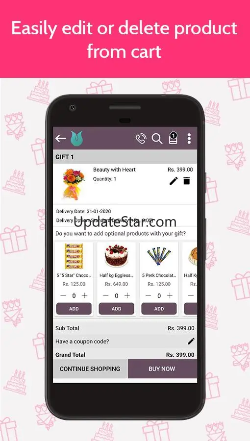 Flowers Cakes Online App 2.48