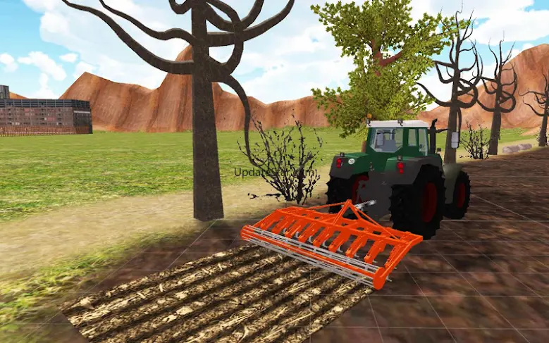 Modern Farm Harvesting Season