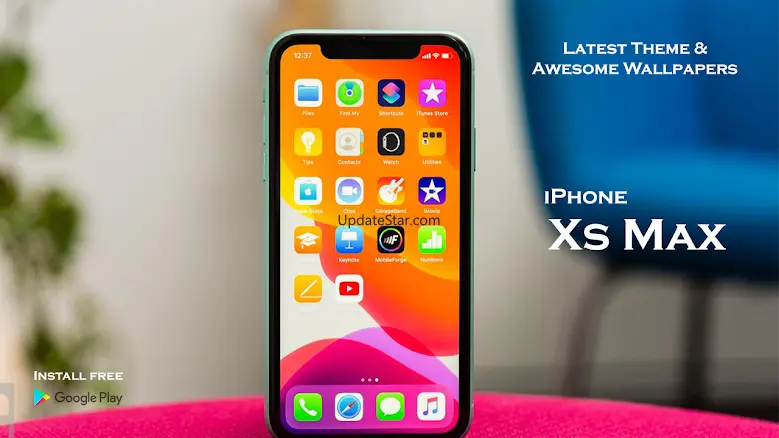 iPhone XS MAX iOS launcher 1.4.0
