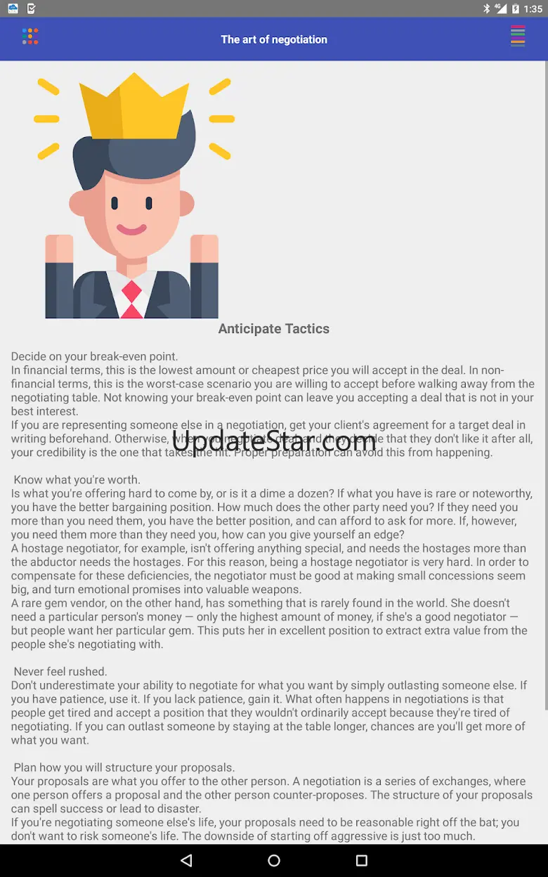 The Art of Negotiation 3.9.0