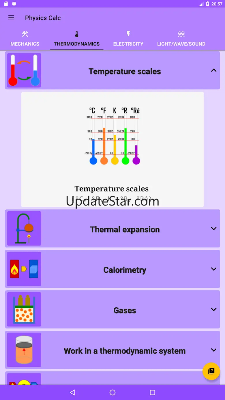 Physics Formula Calculator 1.3