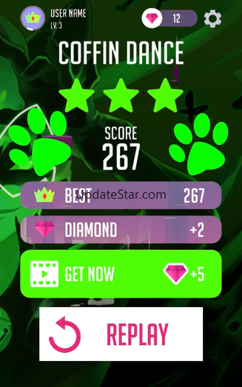 Magic Cat Piano Noir Tiles 1.0