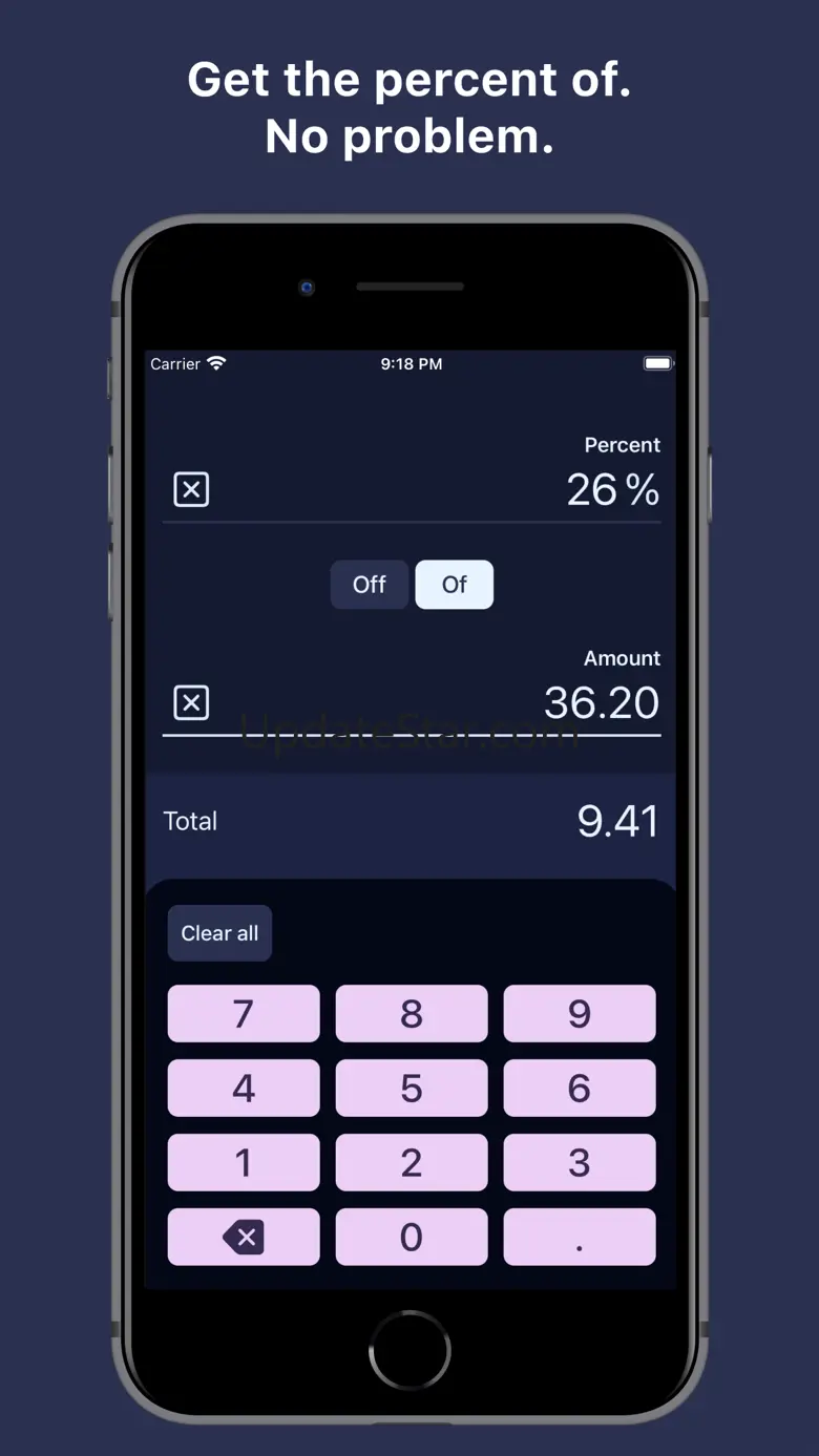Solidus: Percent Calculator 1.2.2