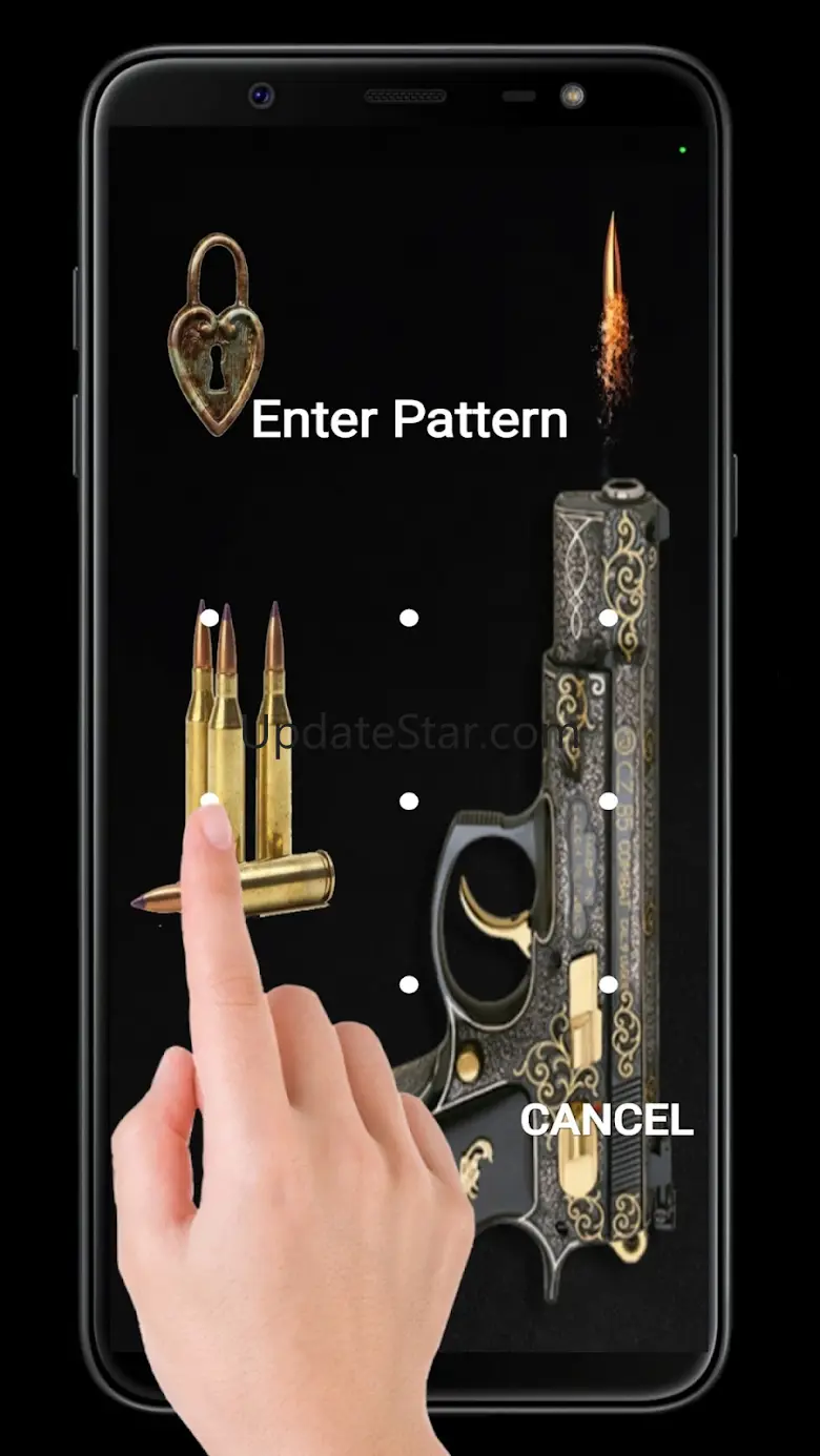 Pistol Gun Lock Screen 2024 1.0