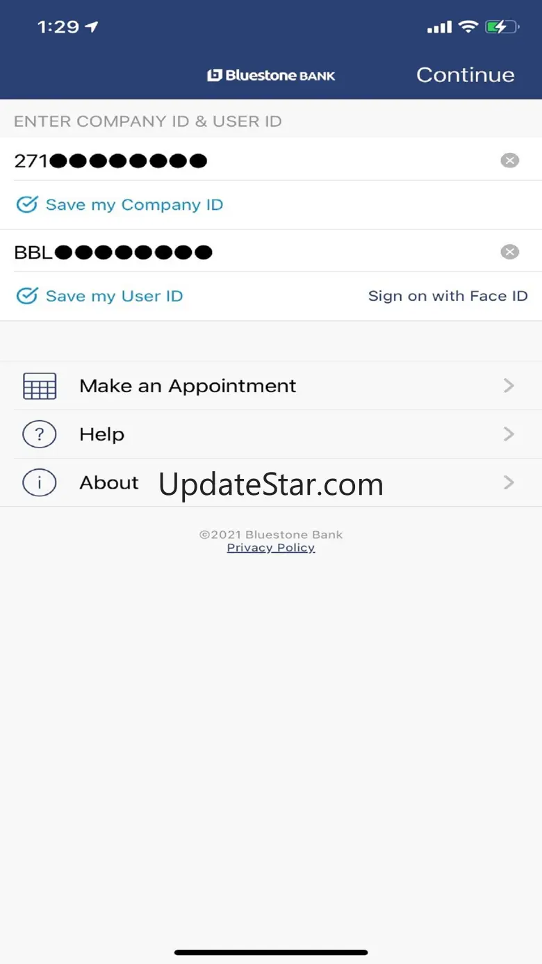 Bluestone Bank Cash Management 5.0.20.1589