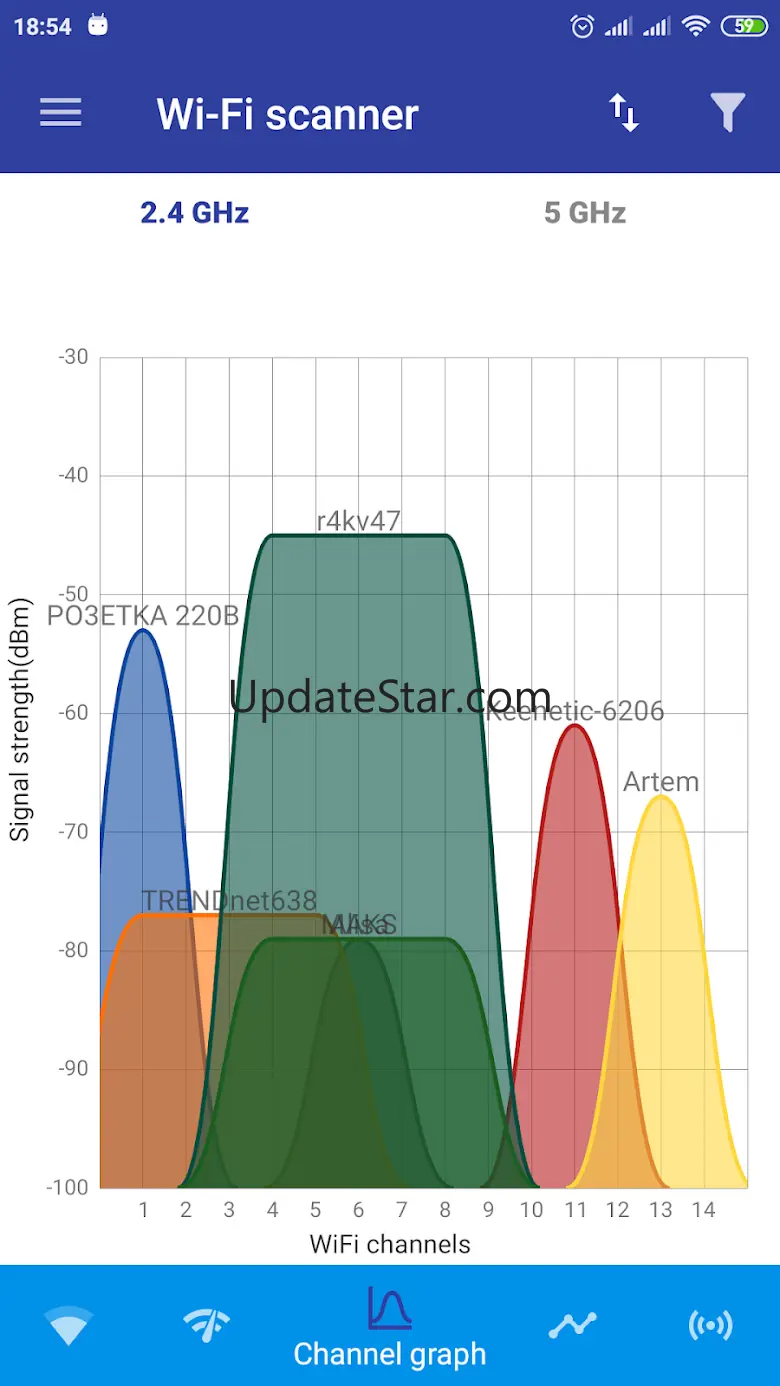 WiFi scanner 2.1