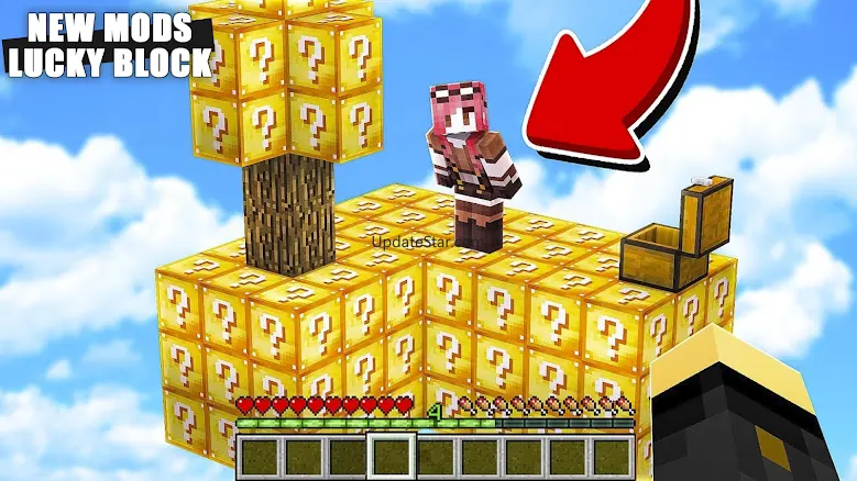 Lucky SkyBlock Mod Minecraft 1000.2