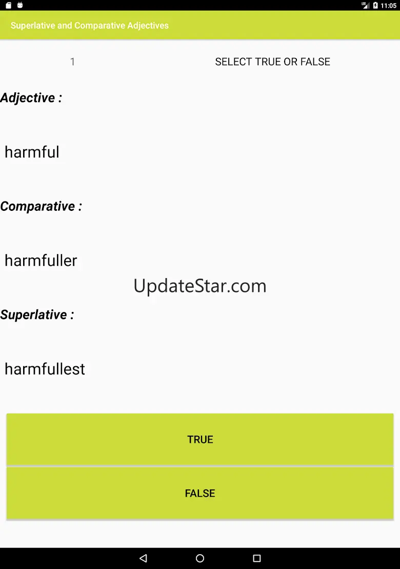 Superlative and Comparative Ad 1.2