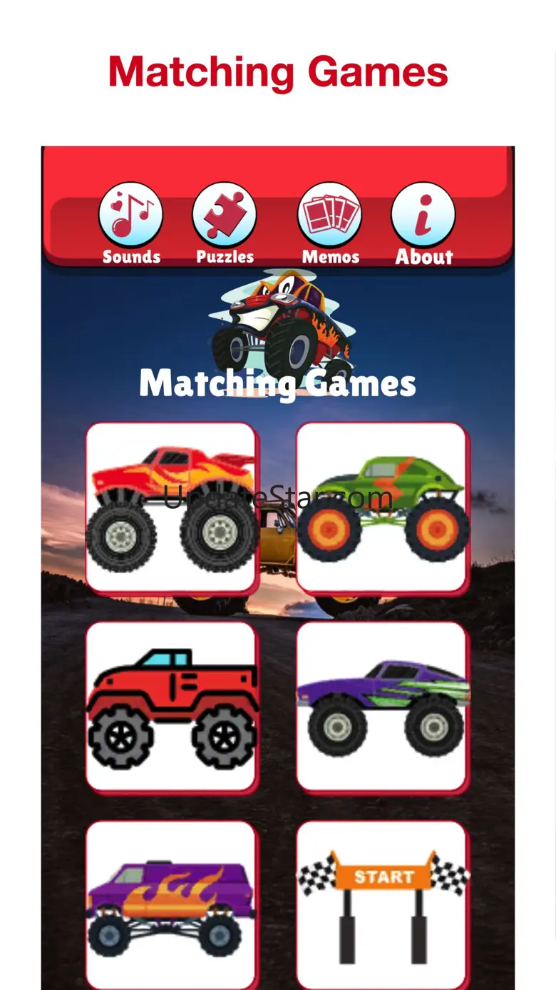 Monster Truck Games For Kids! 1.0