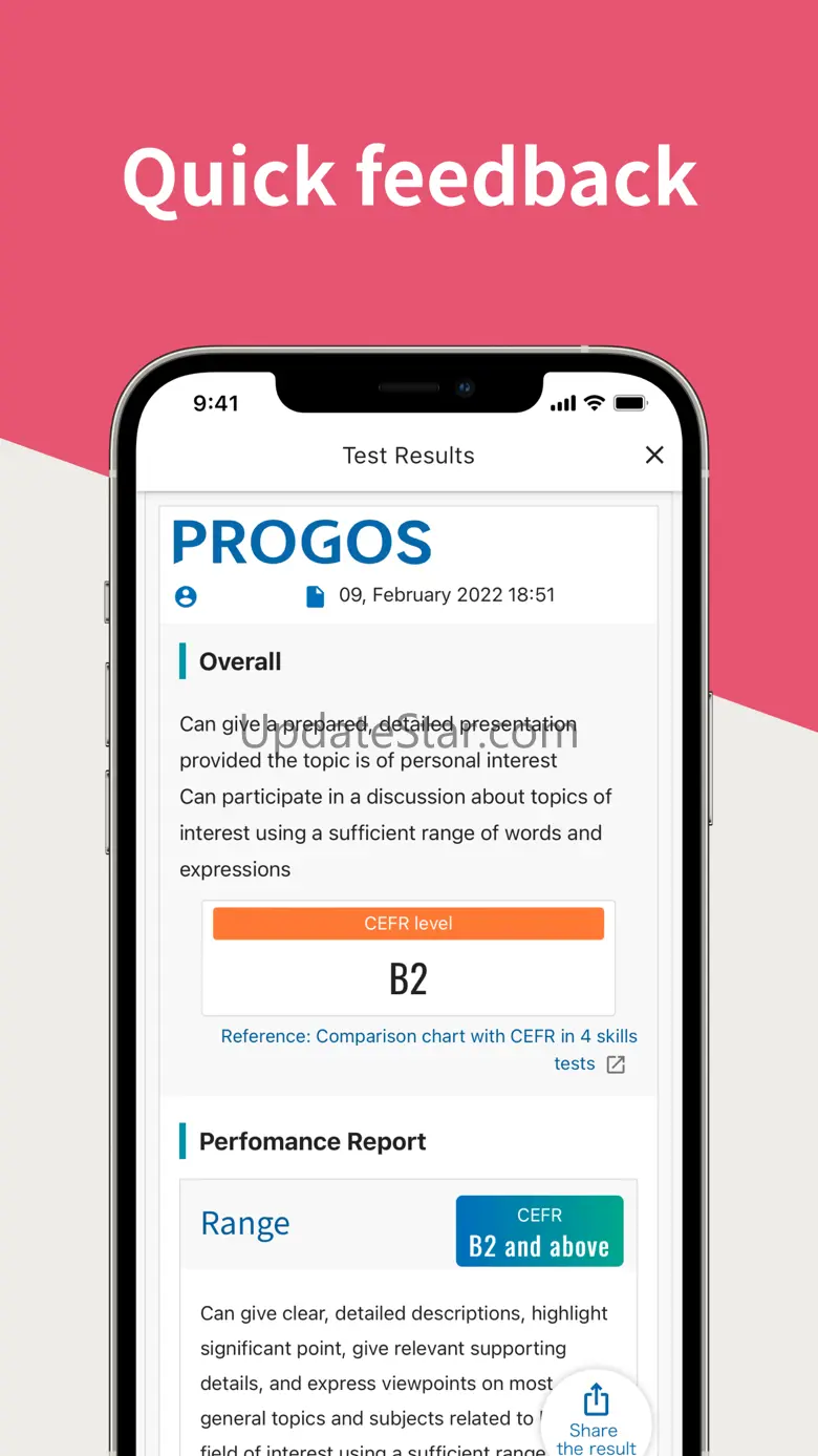 PROGOS for testing English 1.1.6