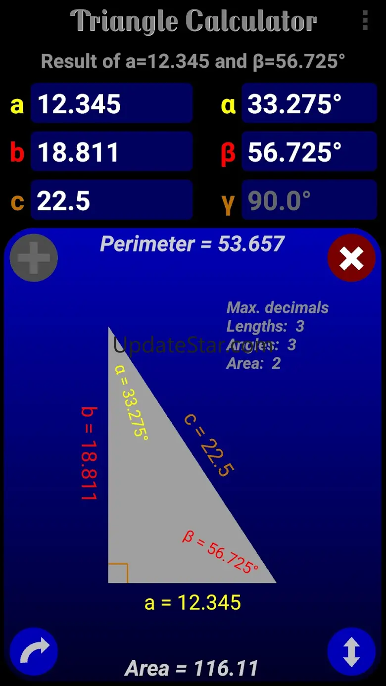 Triangle Calculator 4.3.1