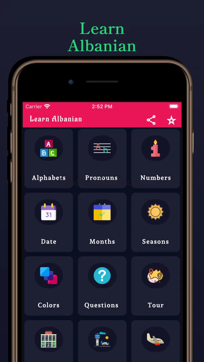 Albanian Learning - Beginners 1.0