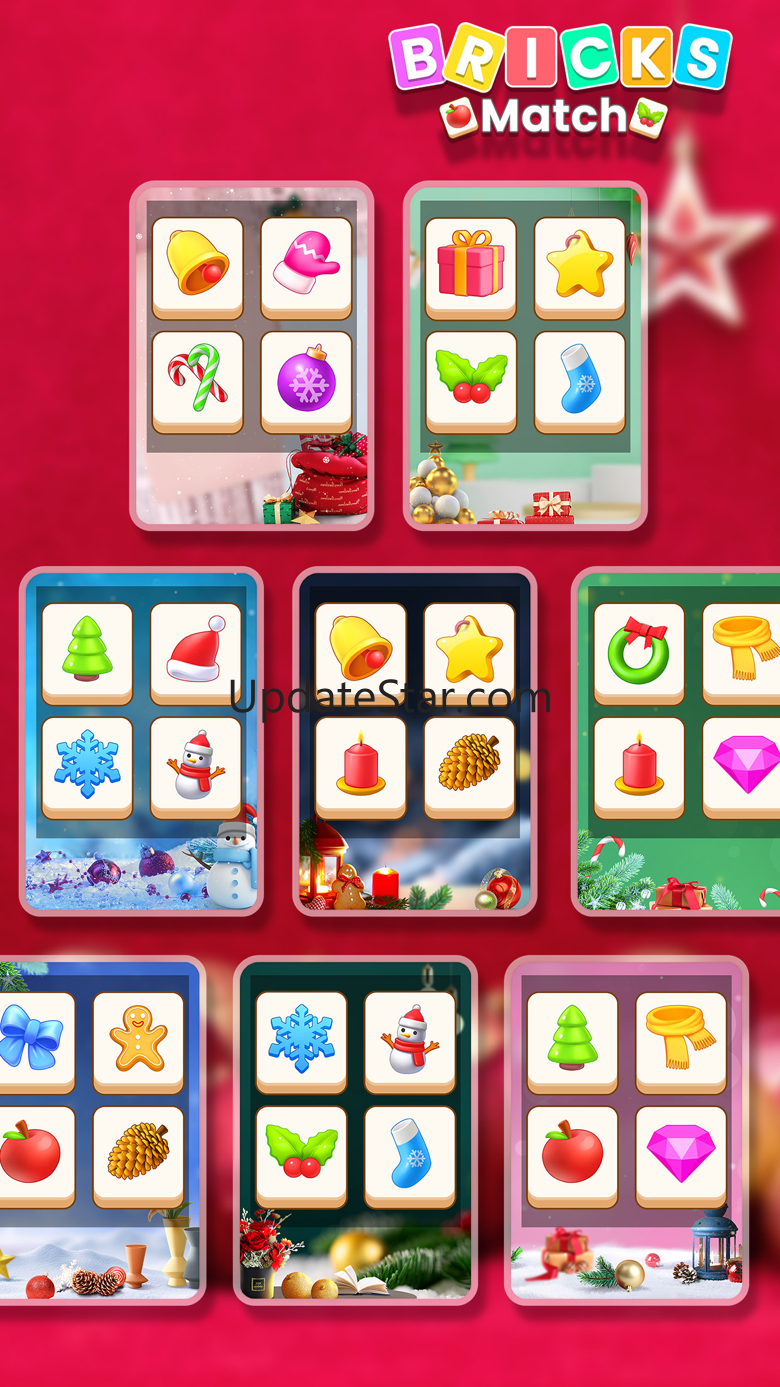 Bricks Match - Christmas game 1.0