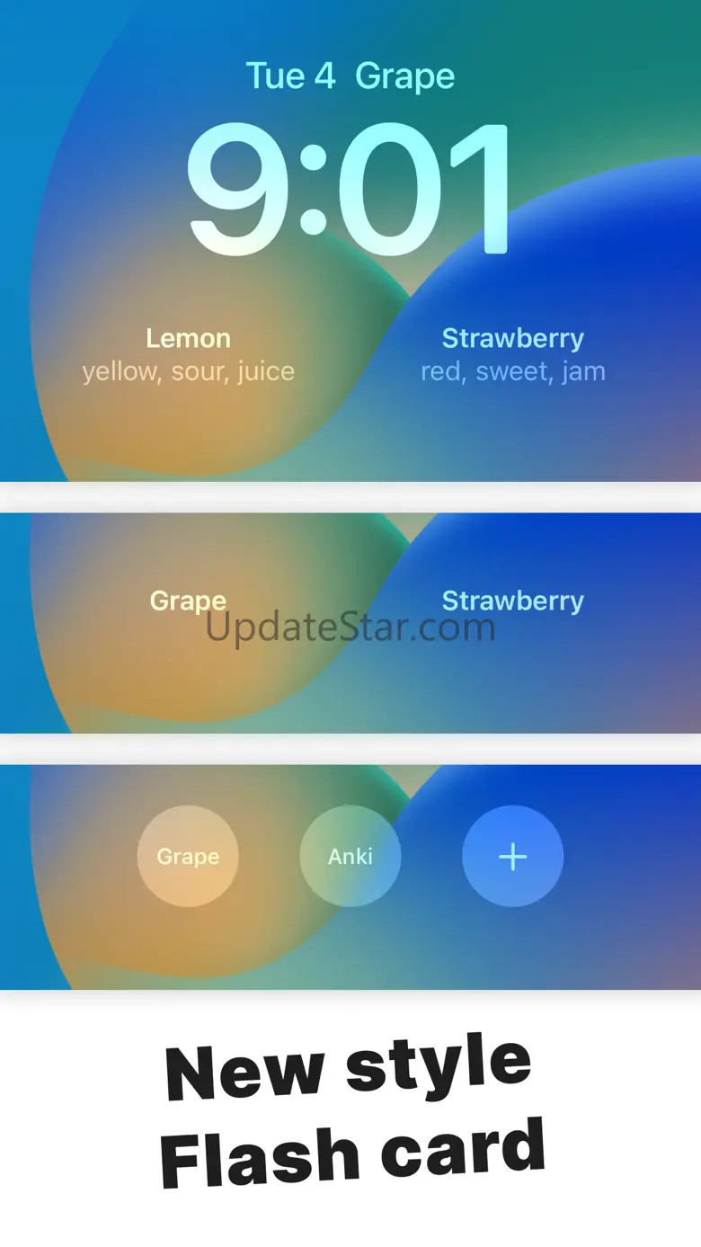 MemorizeWidget learn in widget 1.4