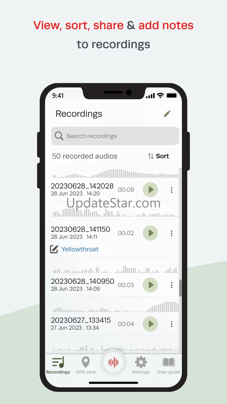 Song Meter Touch 1.0.5
