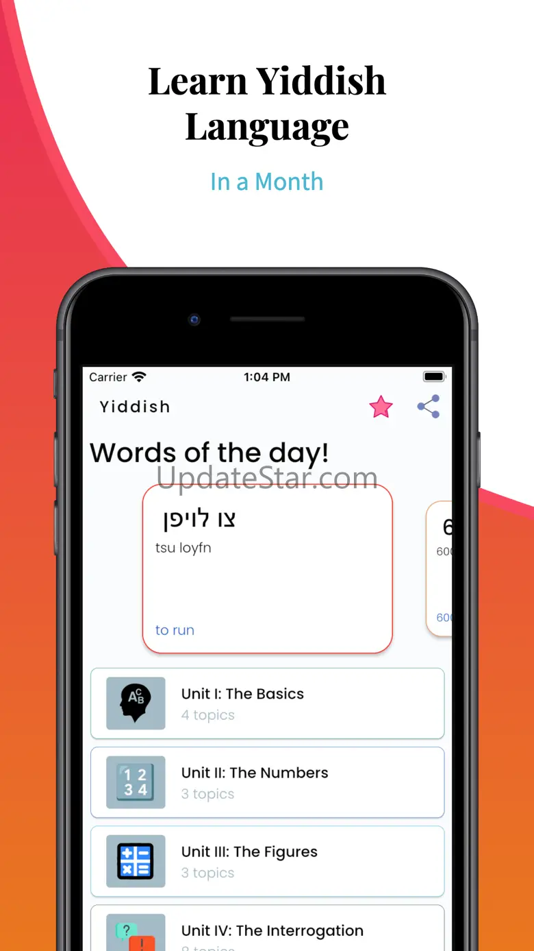 Learn Yiddish Language Easily 1.2
