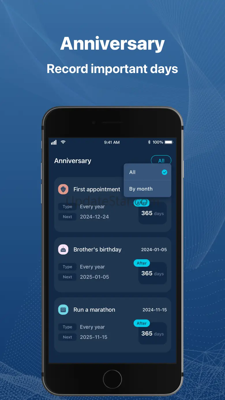 Today Reminder-Anniversaries 1.0.1
