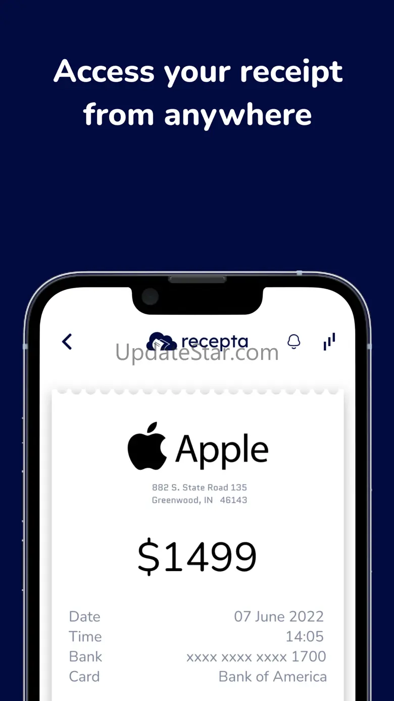 Recepta Expense Manager 1.0.1