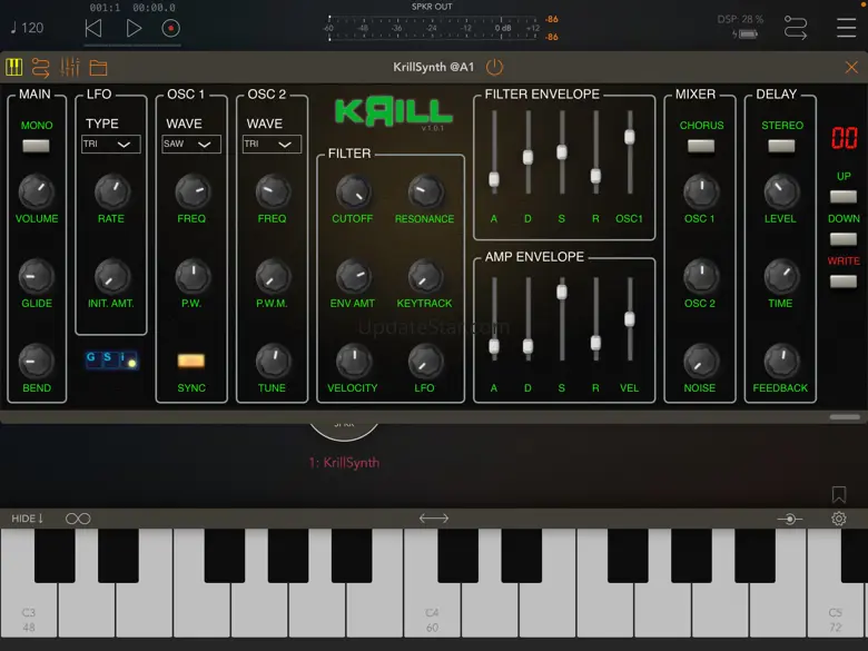Krill Synthesizer 1.1.0