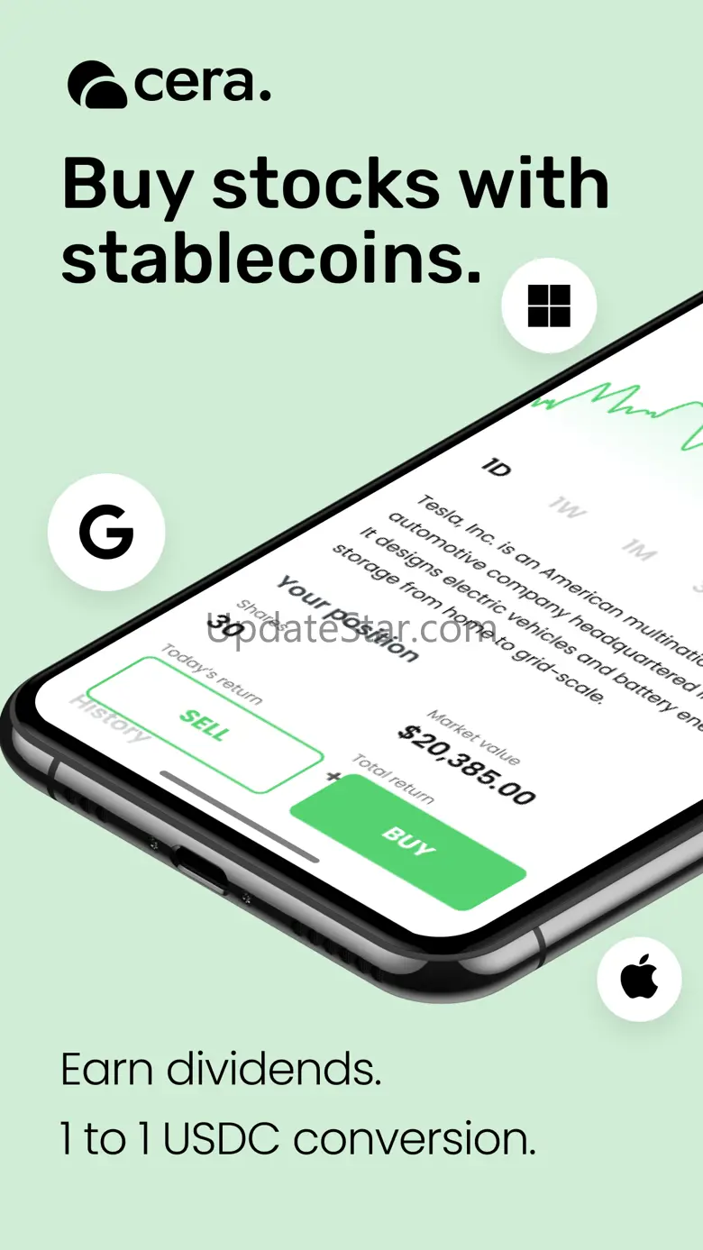 Cera: Invest with Stablecoins 1.1.3