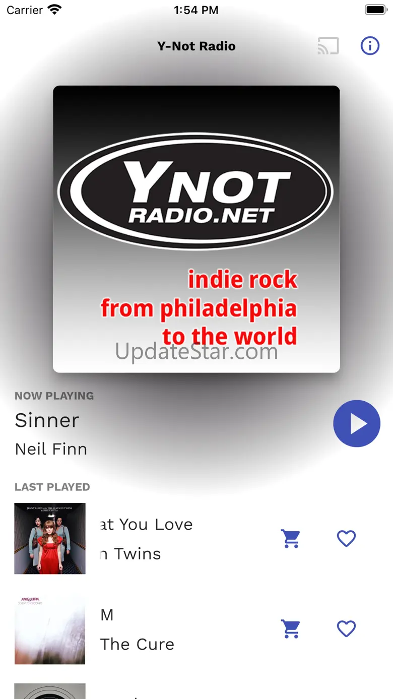 Y-Not Radio 1.0